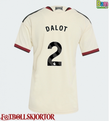 Manchester United Diogo Dalot #2 Tredjetröja Dam 2026-27 Kortärmad